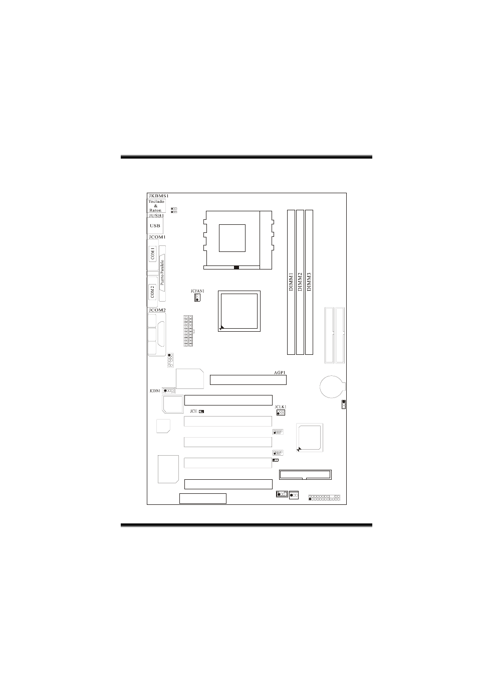 Disposición del m7vit, Cpu so c ket a | chiliGREEN M7VIT User Manual | Page 16 / 38