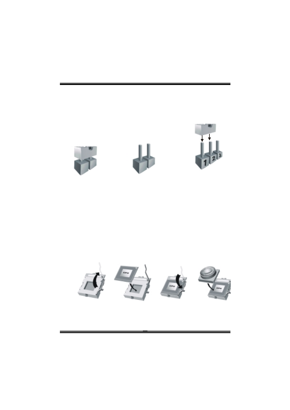 Einstellung der jumper, Installation der cpu | chiliGREEN M7NCD-Pro User Manual | Page 17 / 41