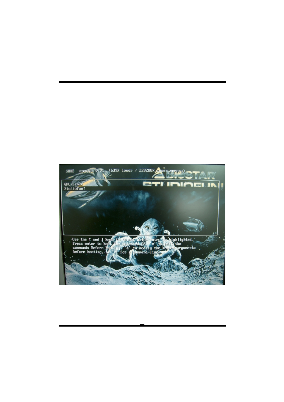 Booting to studiofun | chiliGREEN M7NCD-Pro User Manual | Page 28 / 41