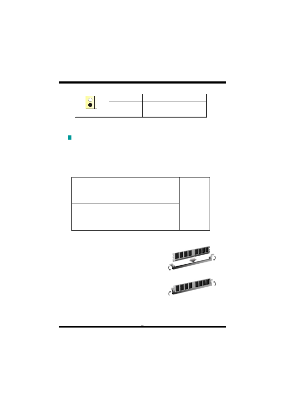 Ddr dimm modules: dimmb1-2, dimma1 | chiliGREEN M7NCD-Pro User Manual | Page 8 / 41
