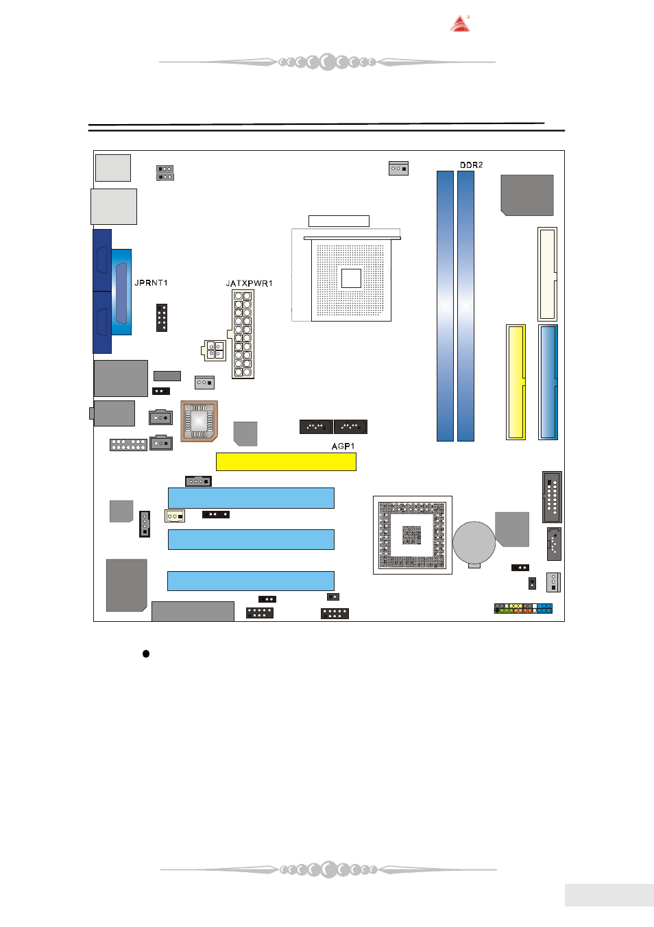 Section 1. layout of k8nha-m, Ection 1. layout of k8nha-m, English | Biostar motherboard | chiliGREEN K8NHA-M User Manual | Page 5 / 28