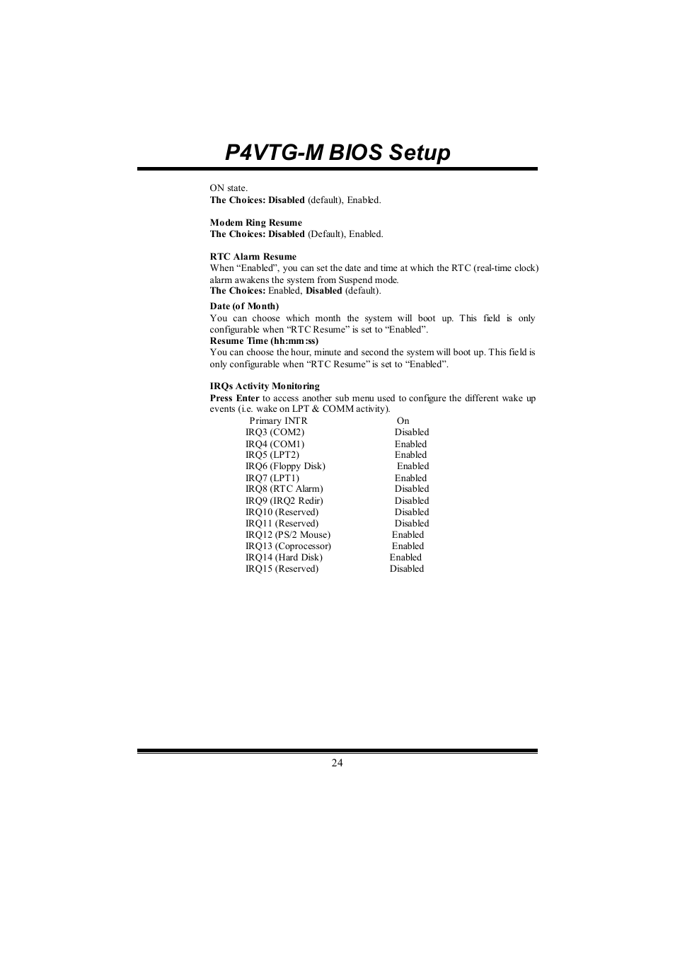 P4vtg-m bios setup | chiliGREEN P4VTGM User Manual | Page 49 / 56