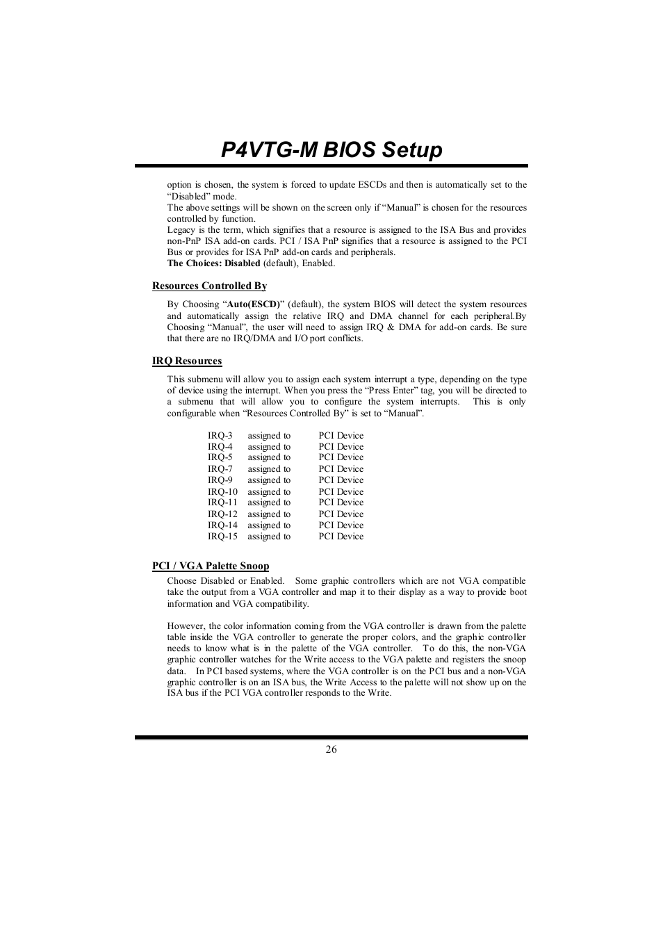 P4vtg-m bios setup | chiliGREEN P4VTGM User Manual | Page 51 / 56