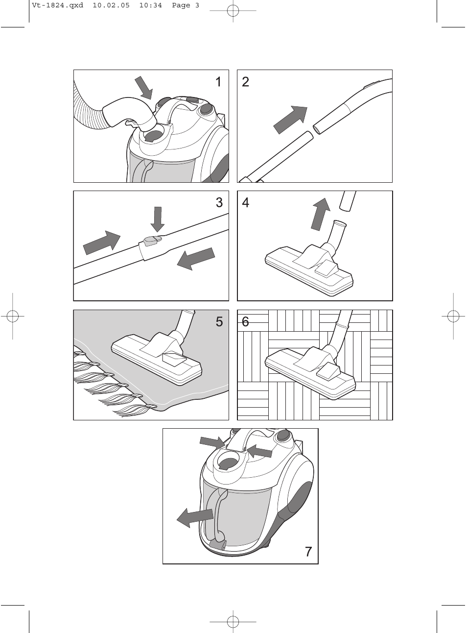 Vitek VT-1824 User Manual | Page 3 / 44
