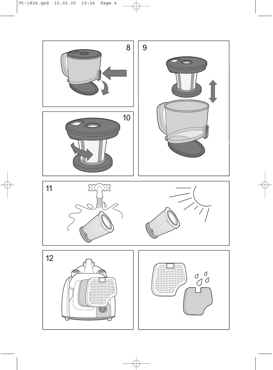 Vitek VT-1824 User Manual | Page 4 / 44