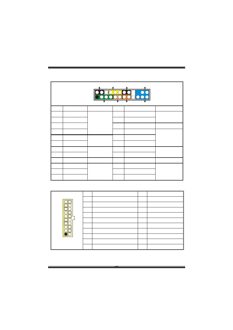 Anschlüsse für die vorderseite: jpanel1, Power connectors: jatxpwr1/ jatxpwr2 | chiliGREEN P4TSP-D2 User Manual | Page 21 / 52