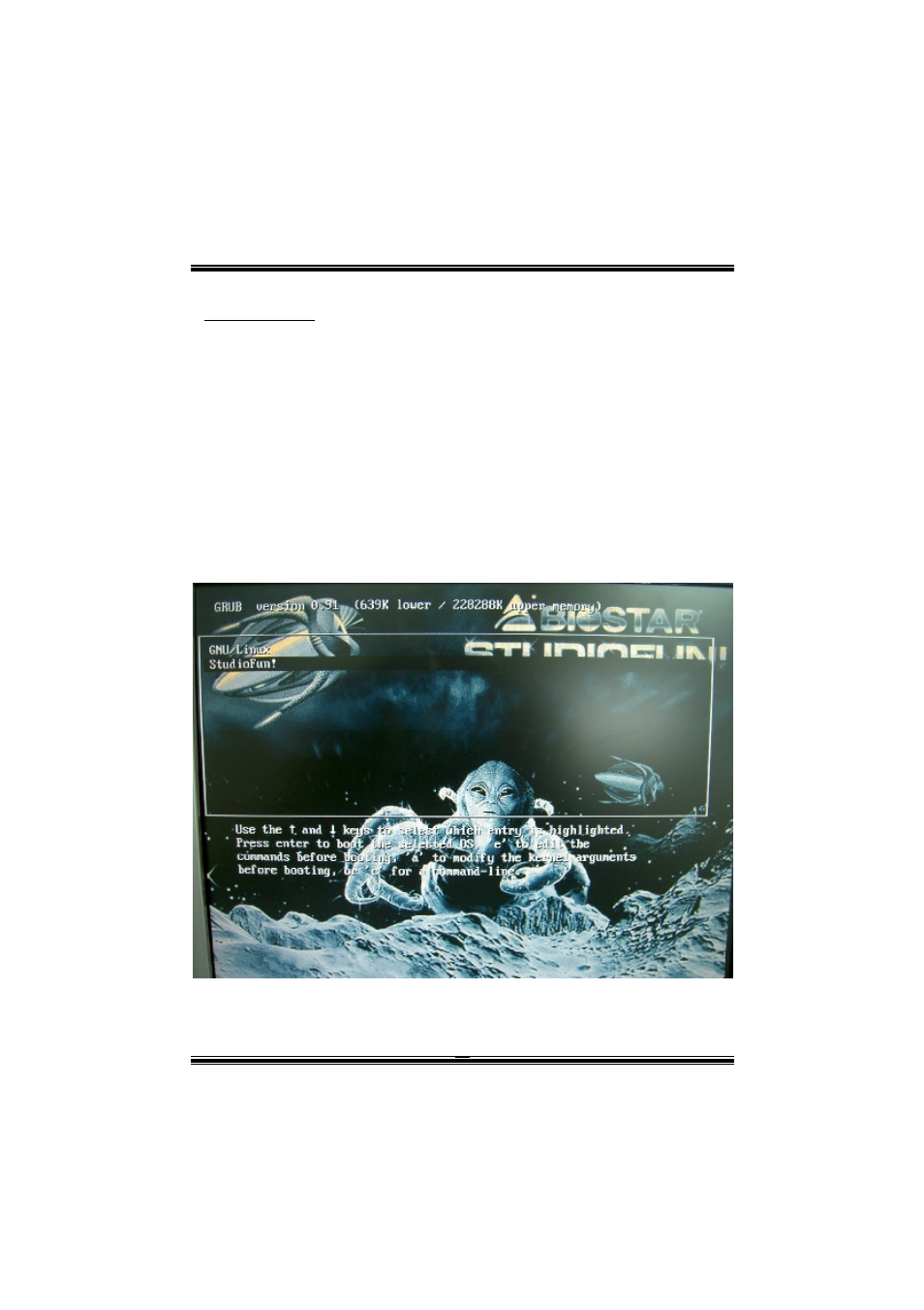 Booting to studiofun | chiliGREEN P4TSP-D2 User Manual | Page 39 / 52