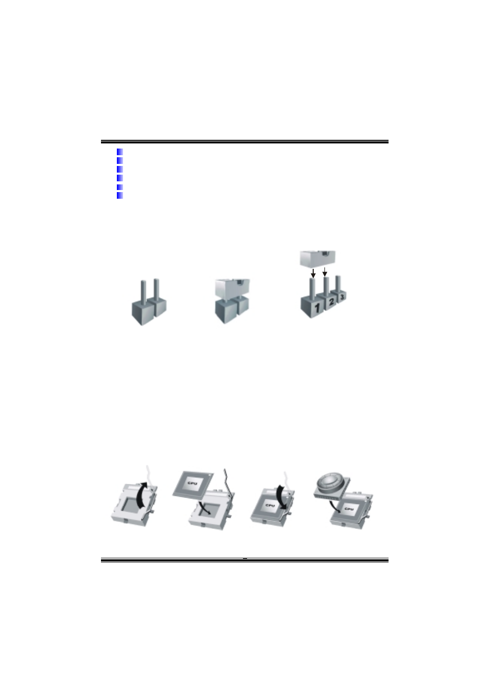 How to set up jumper, Cpu installation | chiliGREEN P4TSP-D2 User Manual | Page 7 / 52