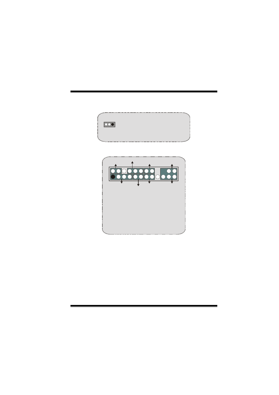 Clear cmos jumper: jcmos1, Front panel connector: jpanel1, Jcmos1 | chiliGREEN P4TPT User Manual | Page 10 / 34