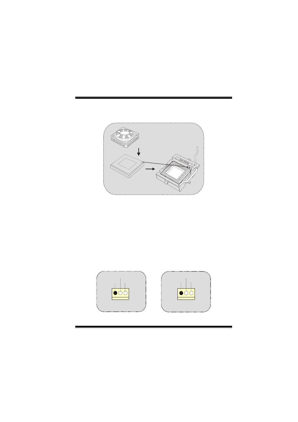 Jcfan1 jsfan1, Cpu installation | chiliGREEN P4TPT User Manual | Page 5 / 34