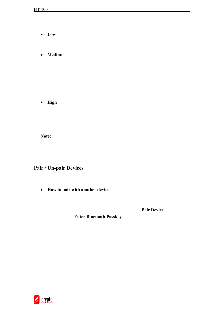 chiliGREEN BT100 User Manual | Page 16 / 37