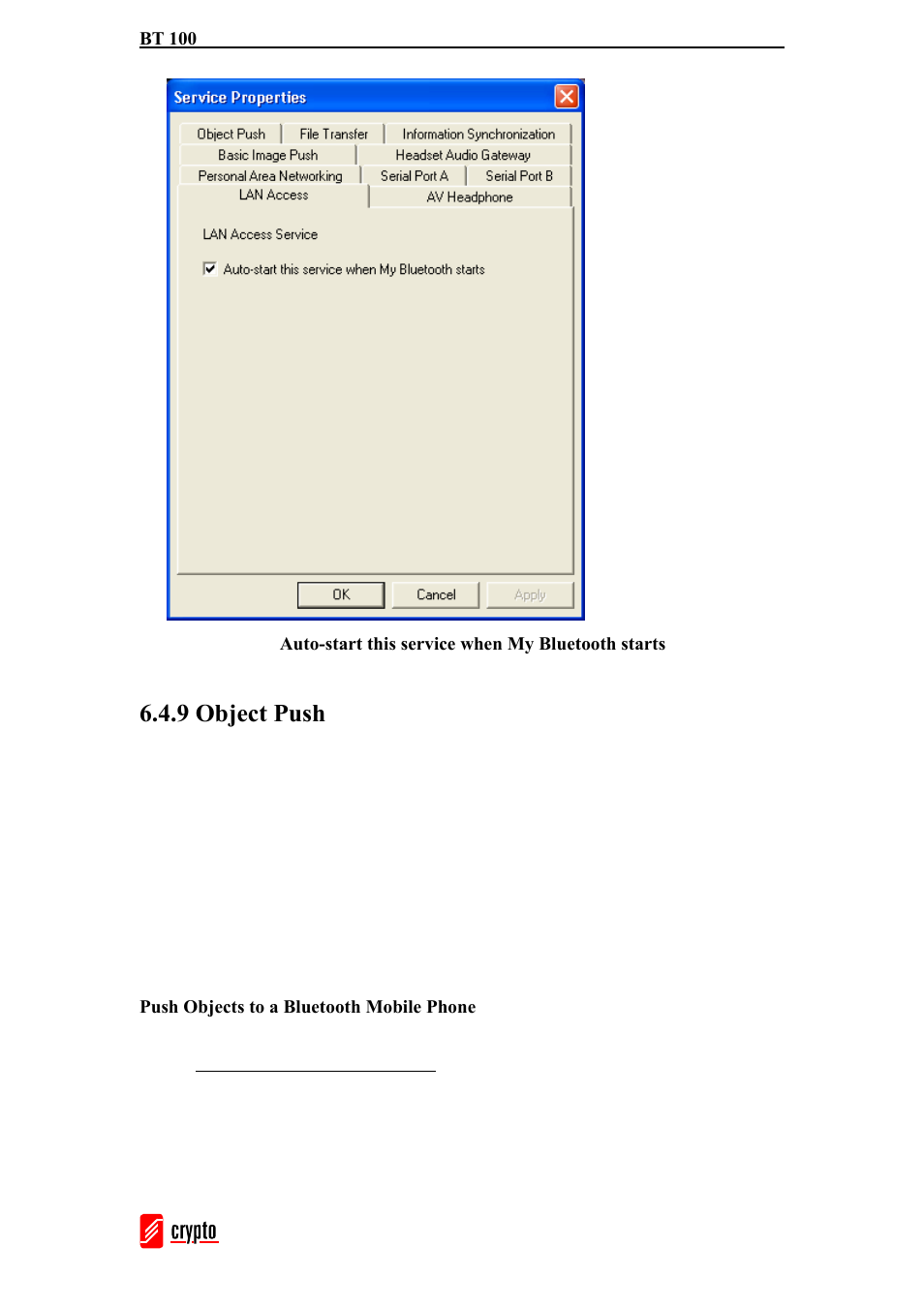 9 object push | chiliGREEN BT100 User Manual | Page 26 / 37
