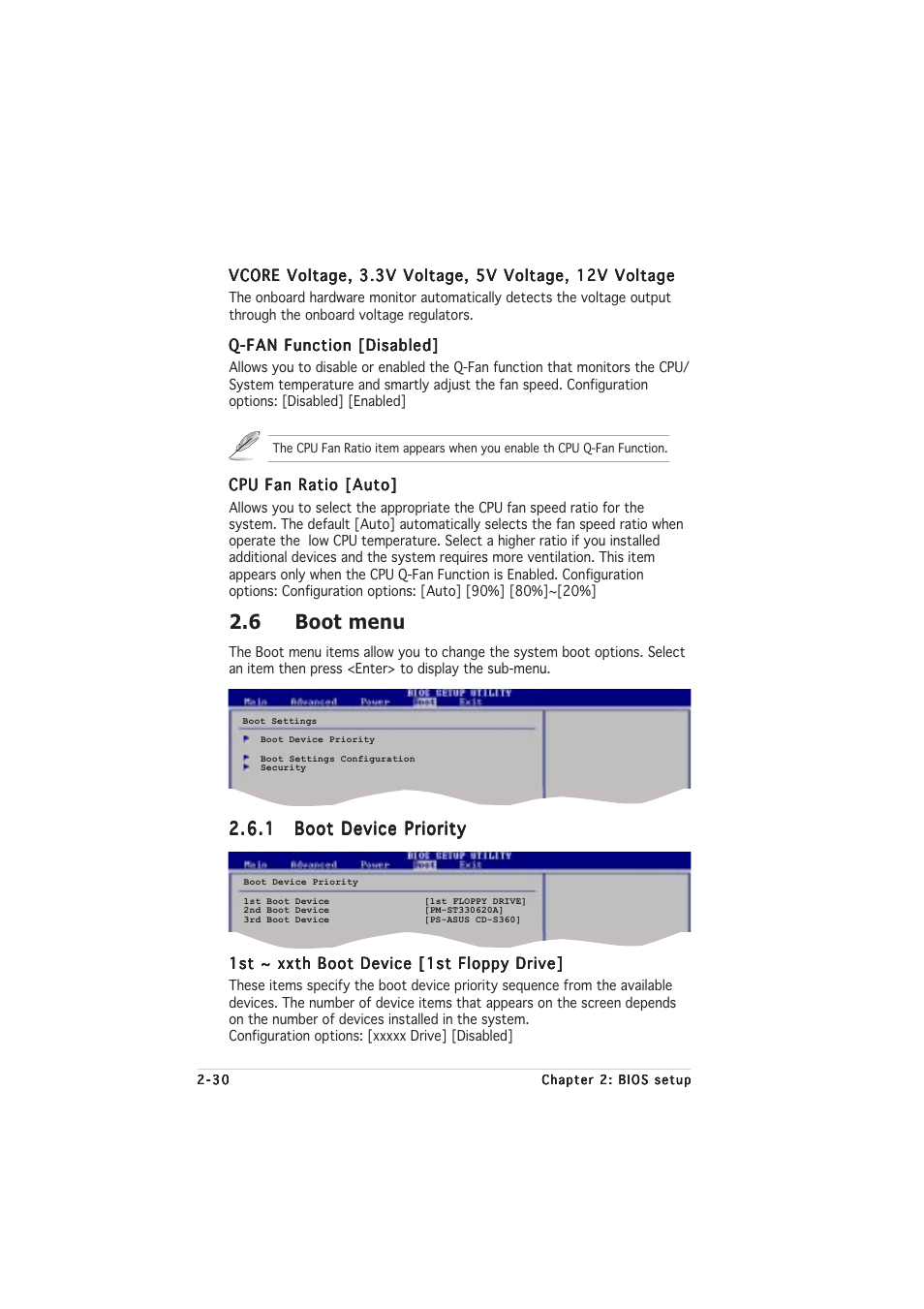 6 boot menu | chiliGREEN P5VDC-MX User Manual | Page 76 / 94