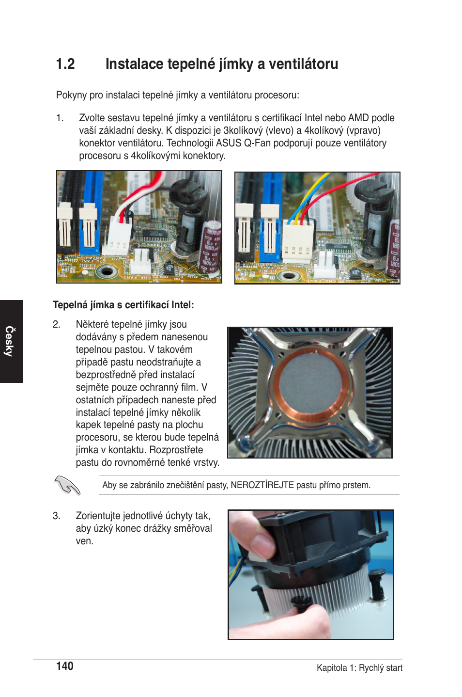 2 instalace tepelné jímky a ventilátoru | chiliGREEN P5G41T-M LX2 User Manual | Page 142 / 722