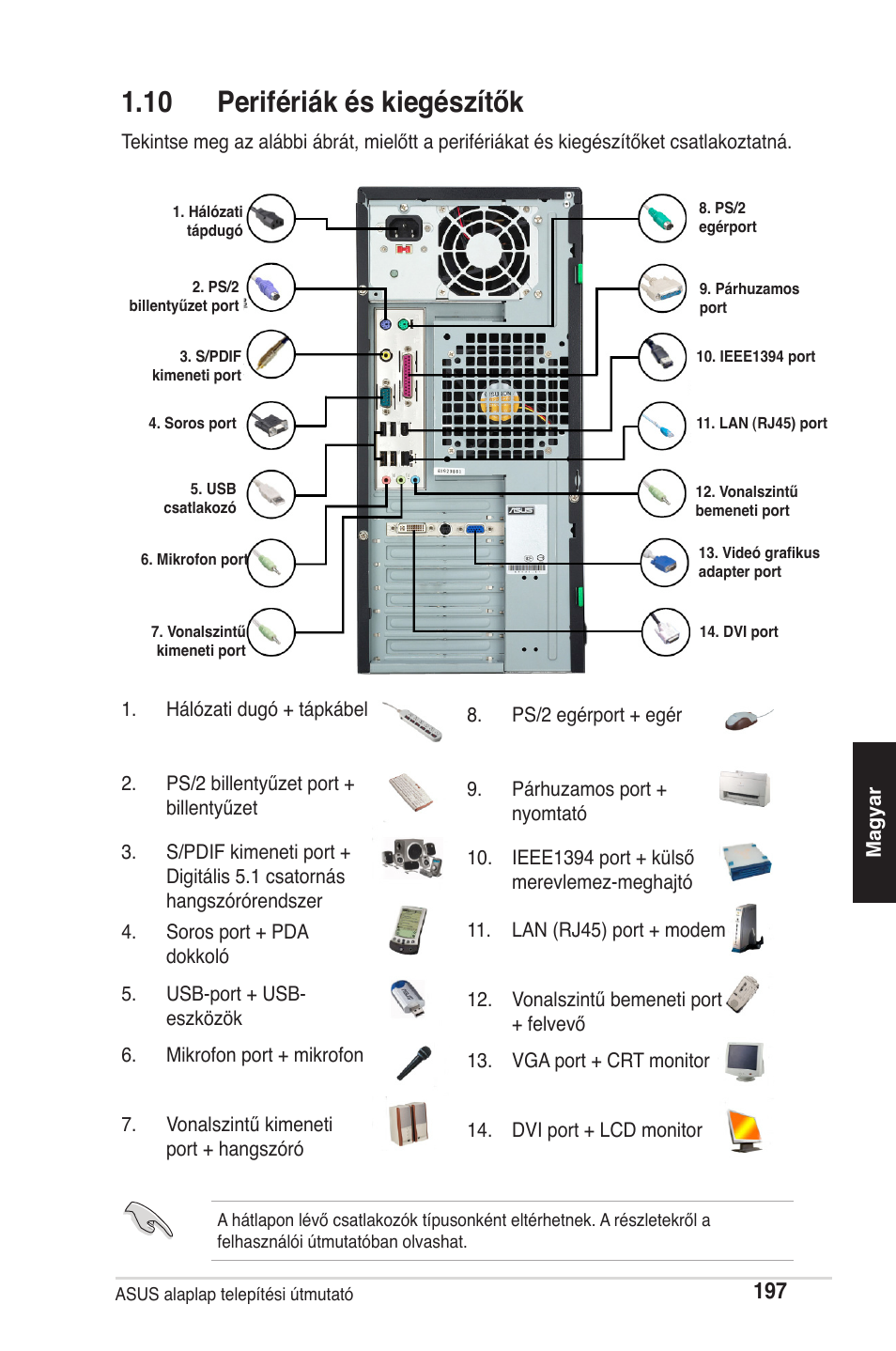 10 perifériák és kiegészítők | chiliGREEN P5G41T-M LX2 User Manual | Page 199 / 722
