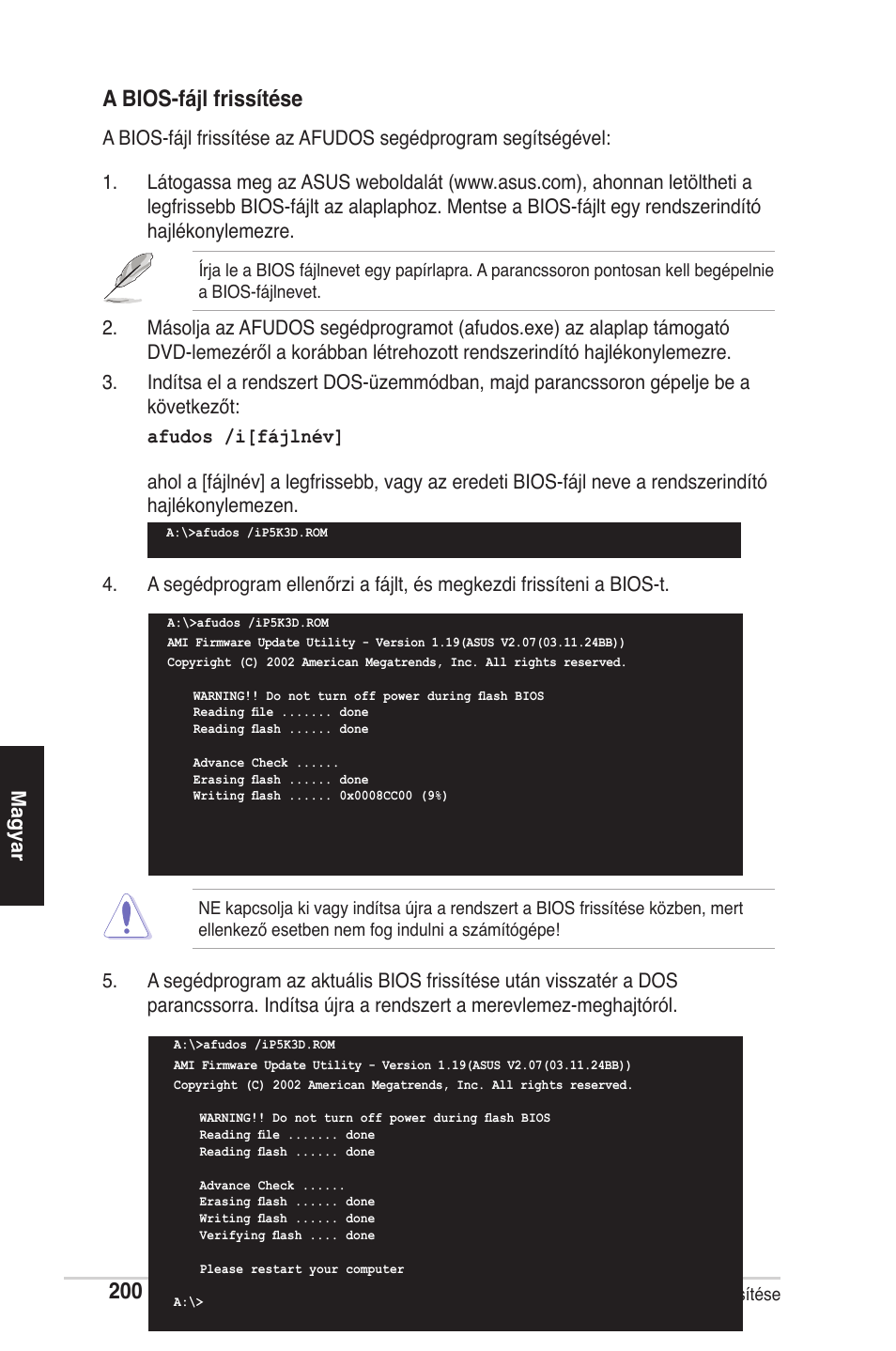 A bios-fájl frissítése | chiliGREEN P5G41T-M LX2 User Manual | Page 202 / 722