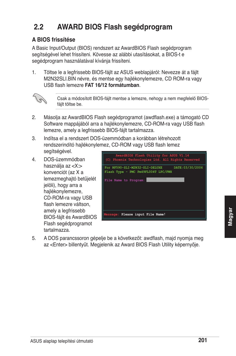 2 award bios flash segédprogram, A bios frissítése | chiliGREEN P5G41T-M LX2 User Manual | Page 203 / 722