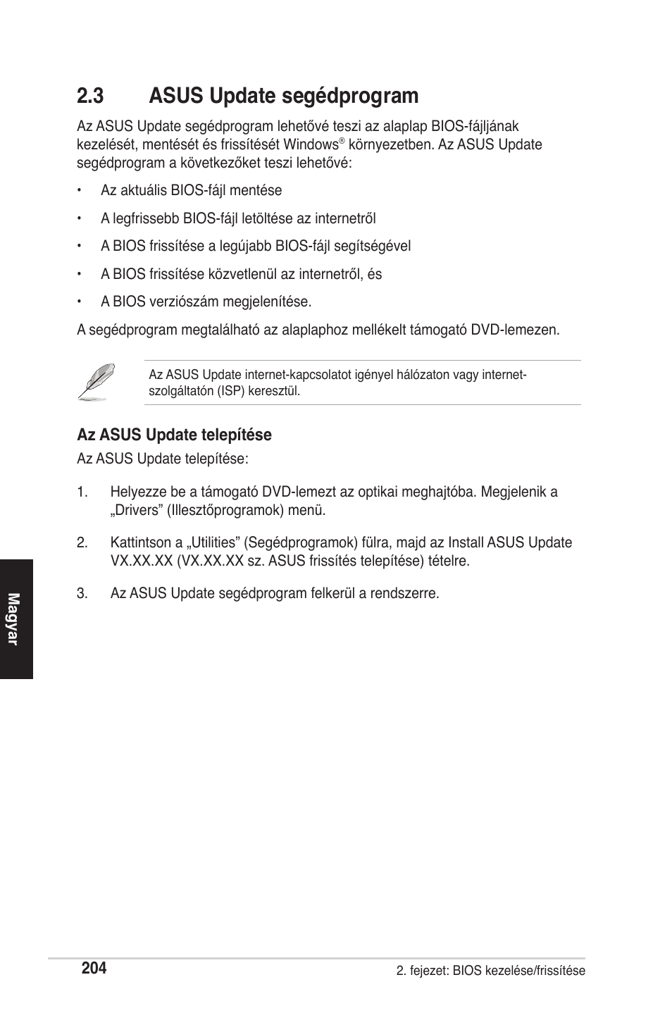 3 asus update segédprogram | chiliGREEN P5G41T-M LX2 User Manual | Page 206 / 722