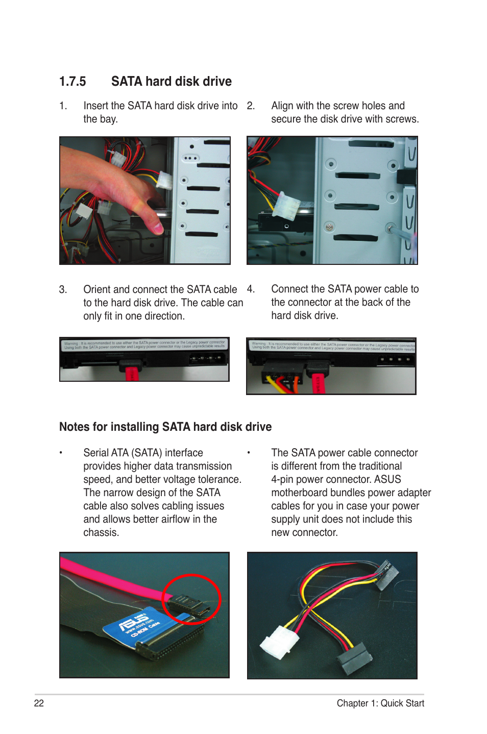 5 sata hard disk drive | chiliGREEN P5G41T-M LX2 User Manual | Page 23 / 722