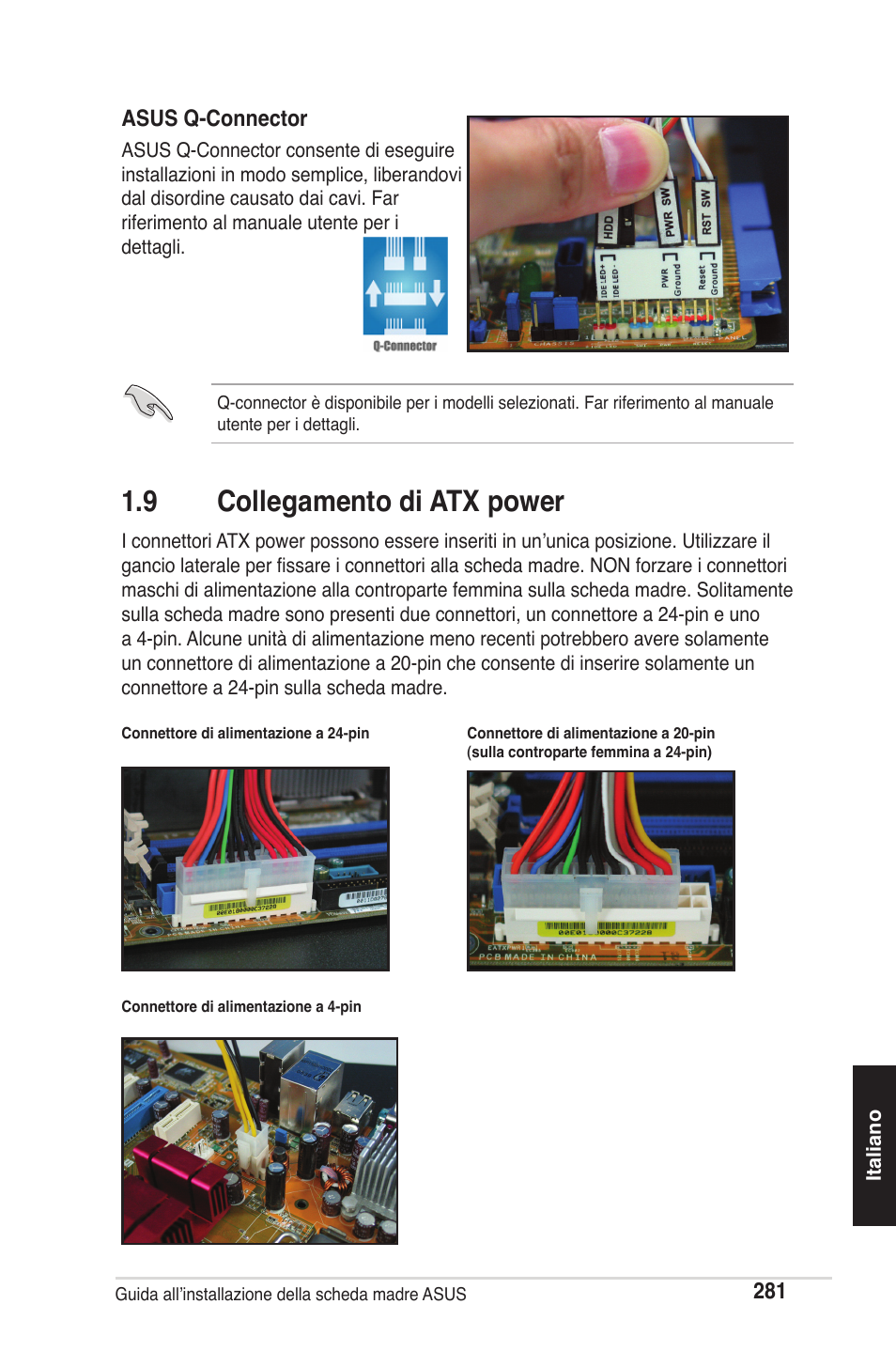 9 collegamento di atx power | chiliGREEN P5G41T-M LX2 User Manual | Page 283 / 722