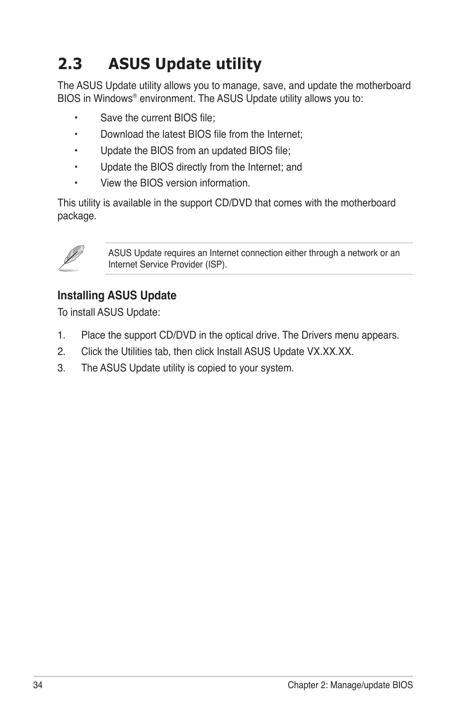 3 asus update utility | chiliGREEN P5G41T-M LX2 User Manual | Page 35 / 722