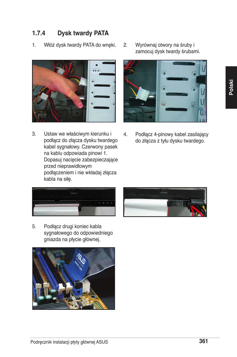 4 dysk twardy pata | chiliGREEN P5G41T-M LX2 User Manual | Page 363 / 722