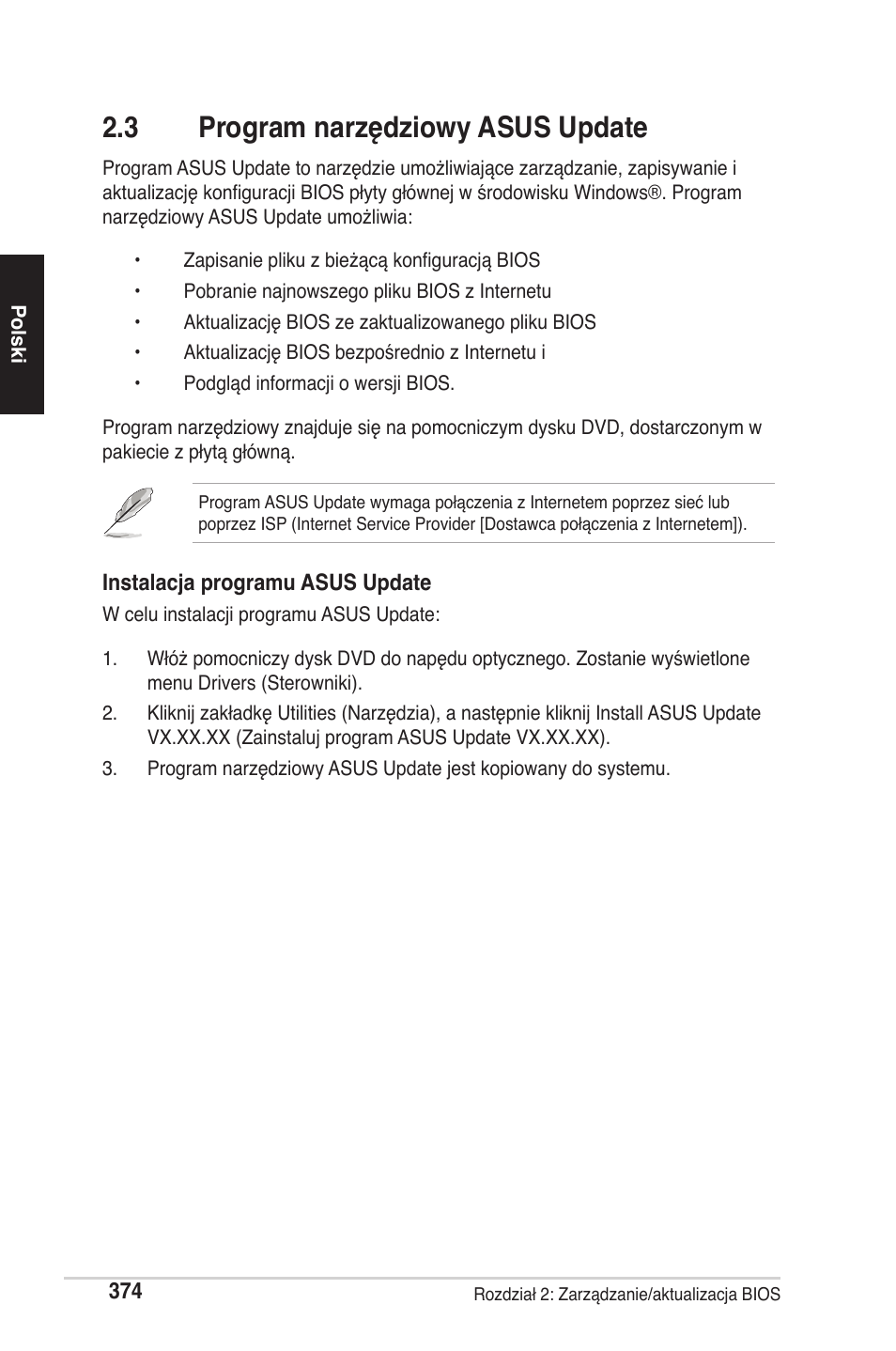 3 program narzędziowy asus update | chiliGREEN P5G41T-M LX2 User Manual | Page 376 / 722