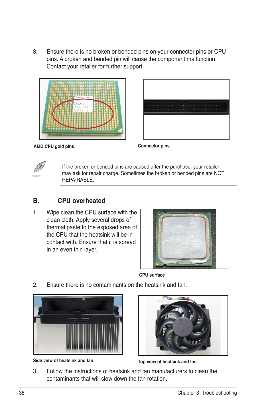 B. cpu overheated | chiliGREEN P5G41T-M LX2 User Manual | Page 39 / 722