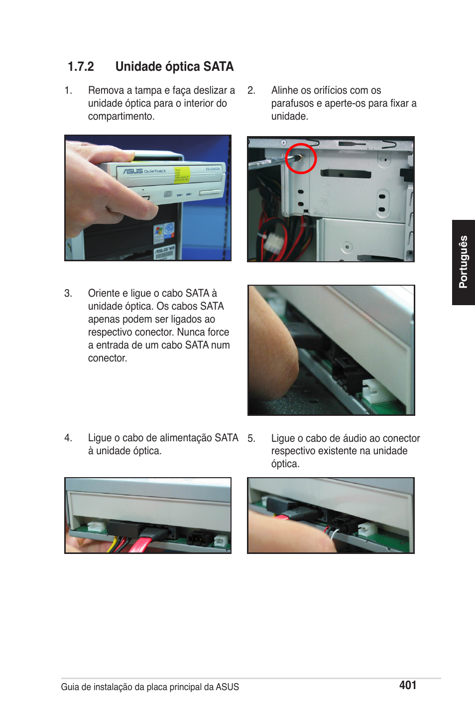 2 unidade óptica sata | chiliGREEN P5G41T-M LX2 User Manual | Page 403 / 722