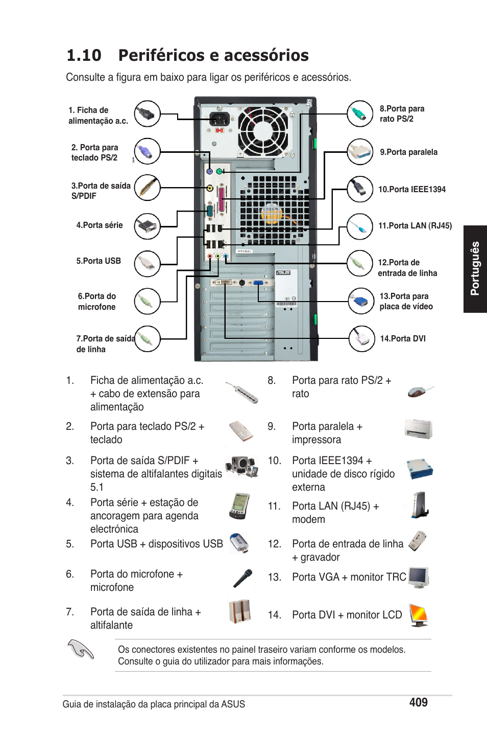 10 periféricos e acessórios | chiliGREEN P5G41T-M LX2 User Manual | Page 411 / 722