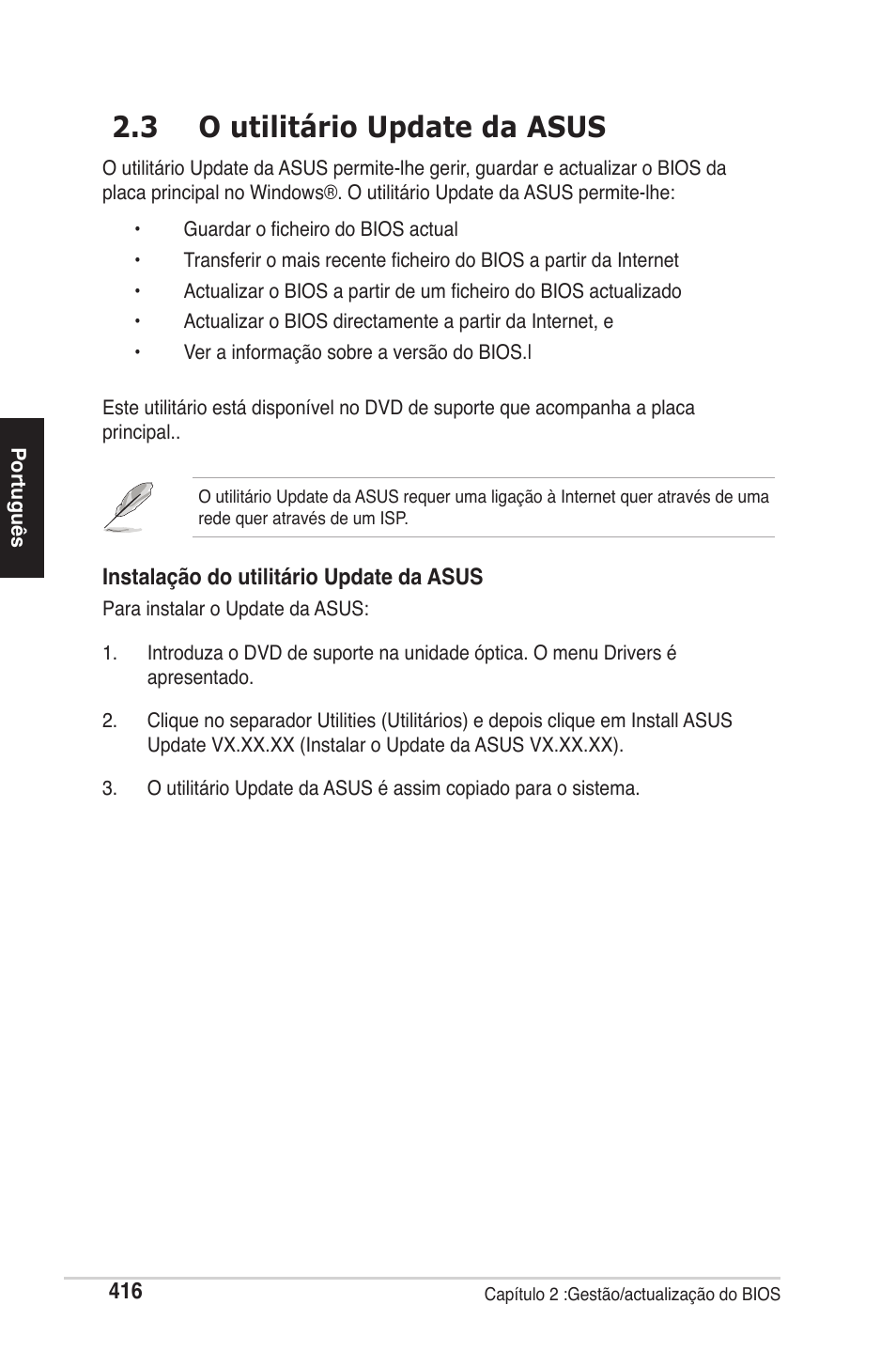 3 o utilitário update da asus | chiliGREEN P5G41T-M LX2 User Manual | Page 418 / 722