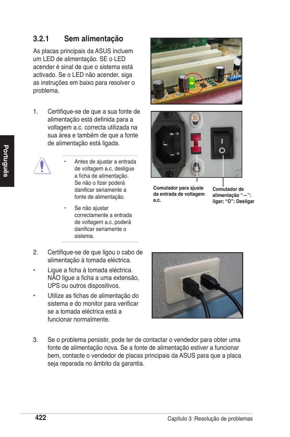 1 sem alimentação | chiliGREEN P5G41T-M LX2 User Manual | Page 424 / 722