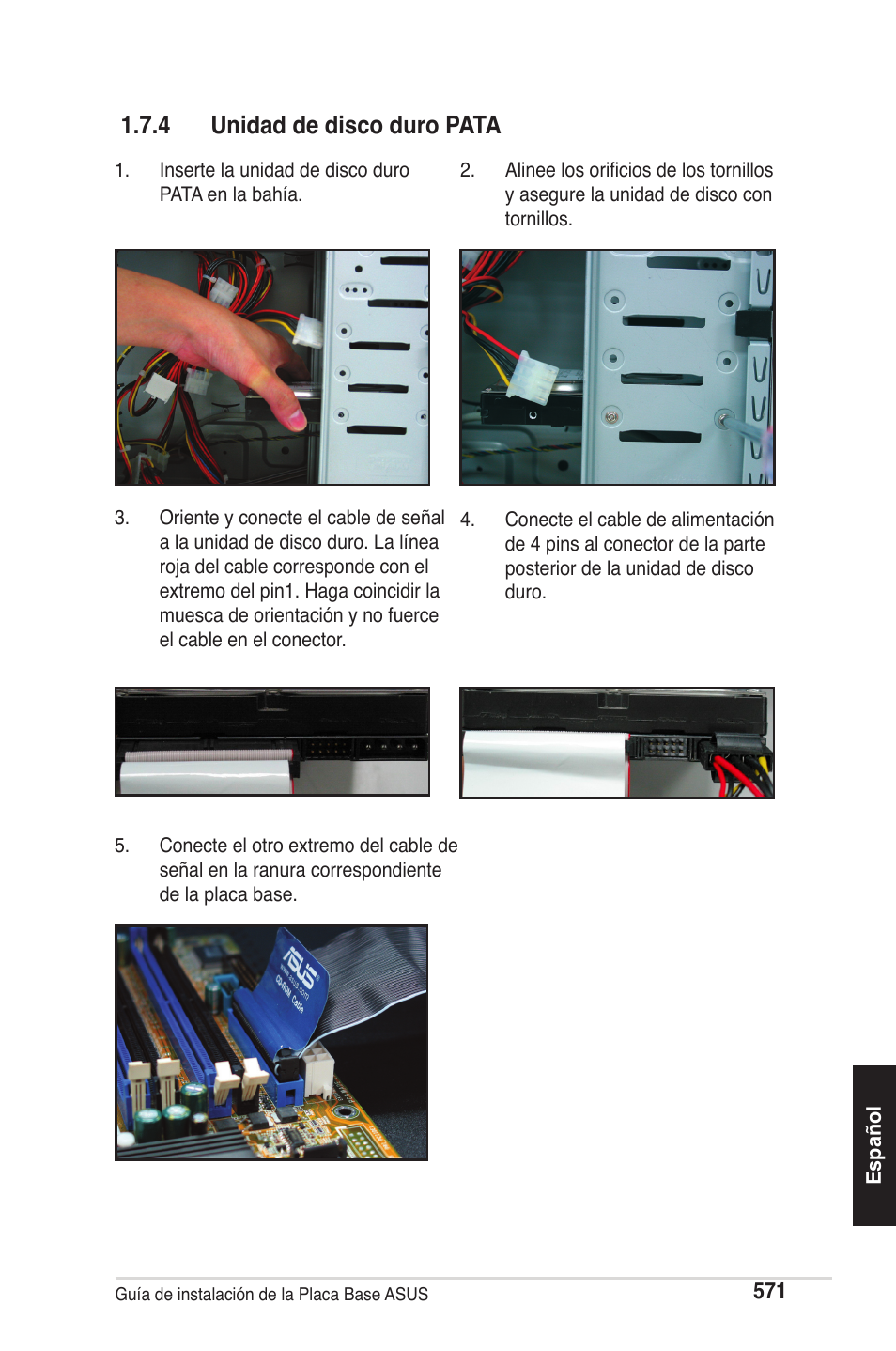 4 unidad de disco duro pata | chiliGREEN P5G41T-M LX2 User Manual | Page 573 / 722