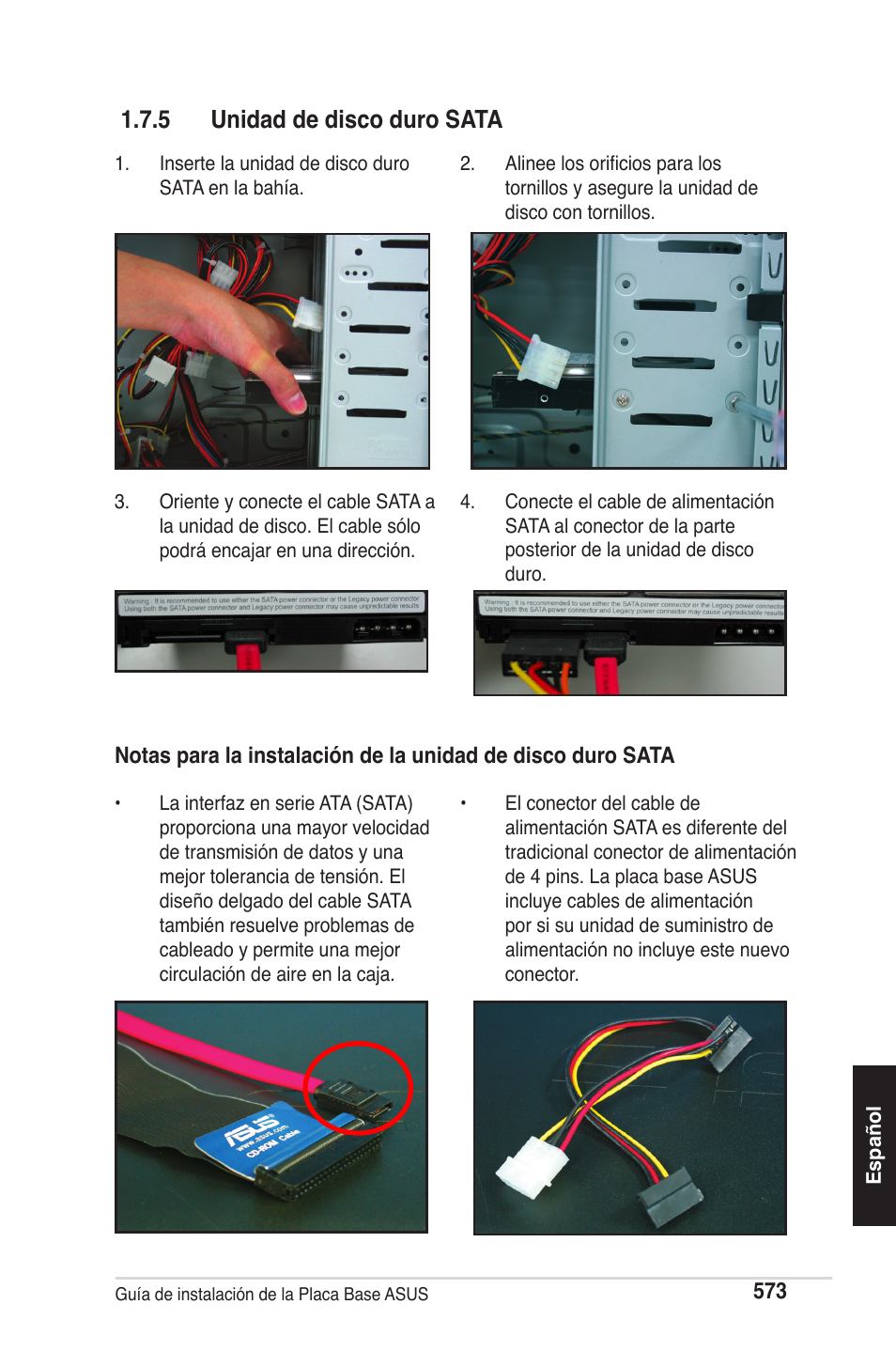 5 unidad de disco duro sata | chiliGREEN P5G41T-M LX2 User Manual | Page 575 / 722