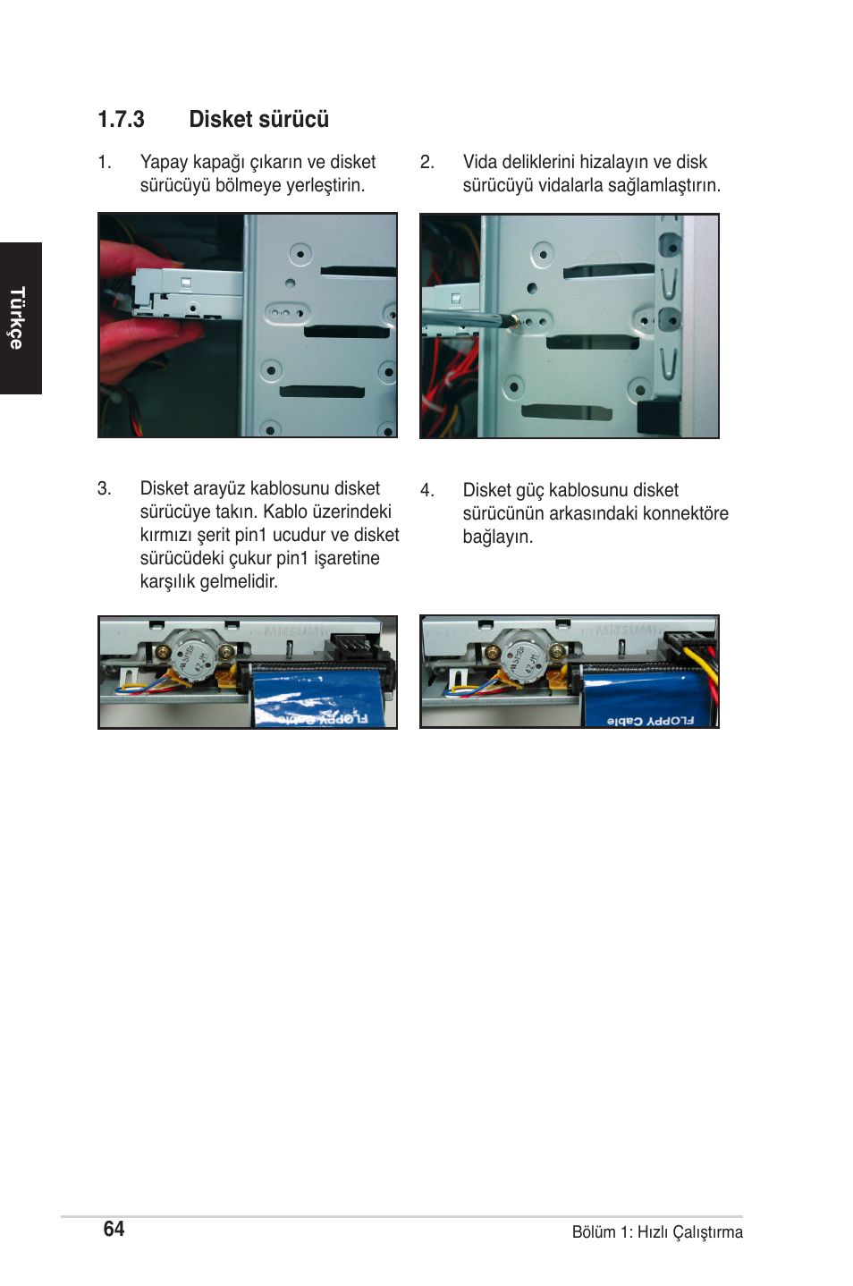 3 disket sürücü | chiliGREEN P5G41T-M LX2 User Manual | Page 66 / 722