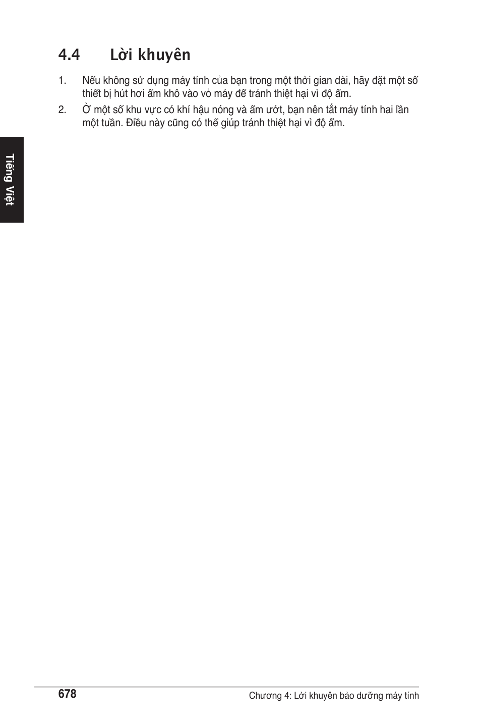 4 lời khuyên | chiliGREEN P5G41T-M LX2 User Manual | Page 680 / 722
