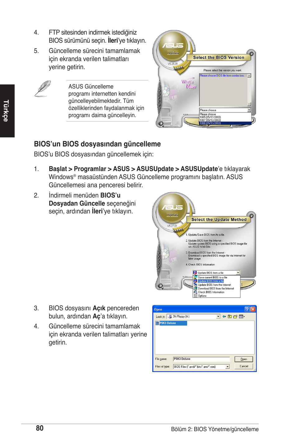 Bios’un bios dosyasından güncelleme | chiliGREEN P5G41T-M LX2 User Manual | Page 82 / 722