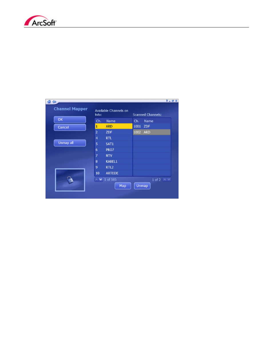chiliGREEN ArcSoft TotalMedia 3.5 User Manual | Page 22 / 73