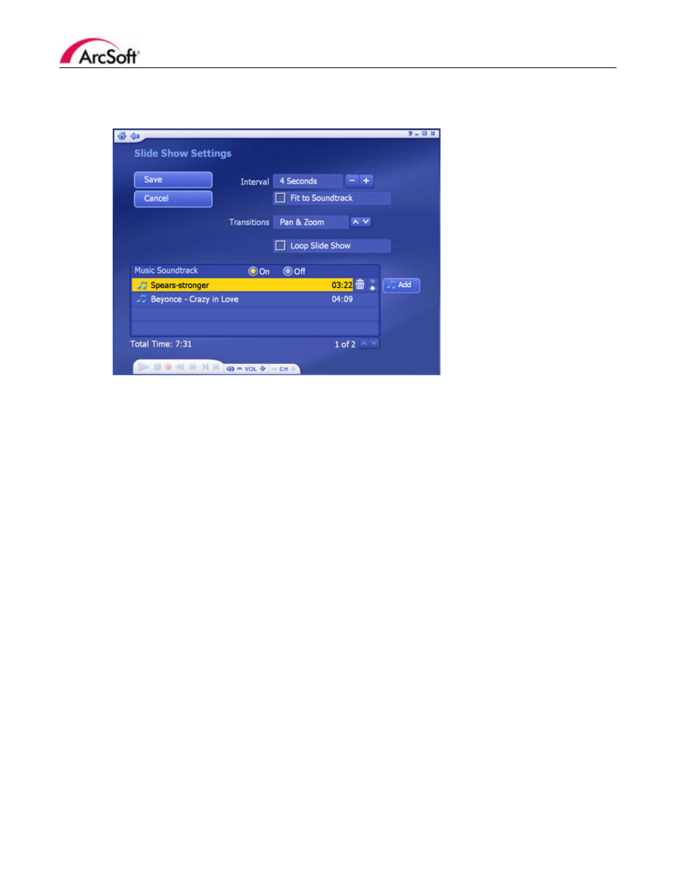 chiliGREEN ArcSoft TotalMedia 3.5 User Manual | Page 27 / 73