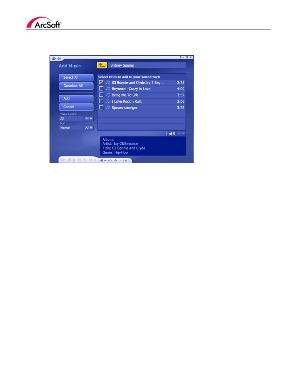 chiliGREEN ArcSoft TotalMedia 3.5 User Manual | Page 28 / 73