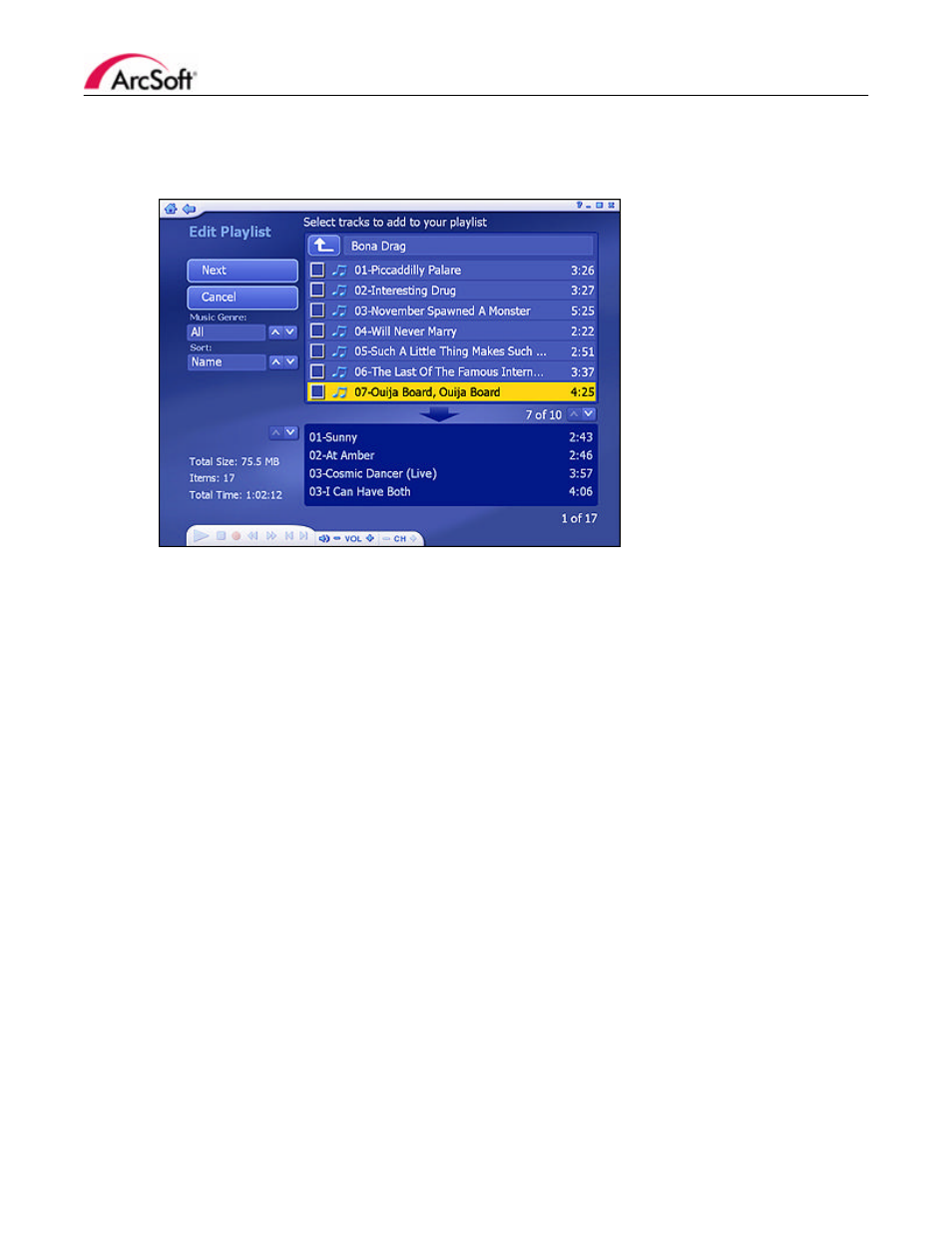 chiliGREEN ArcSoft TotalMedia 3.5 User Manual | Page 39 / 73