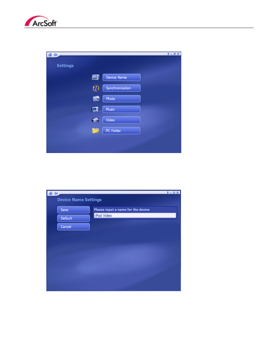 chiliGREEN ArcSoft TotalMedia 3.5 User Manual | Page 55 / 73