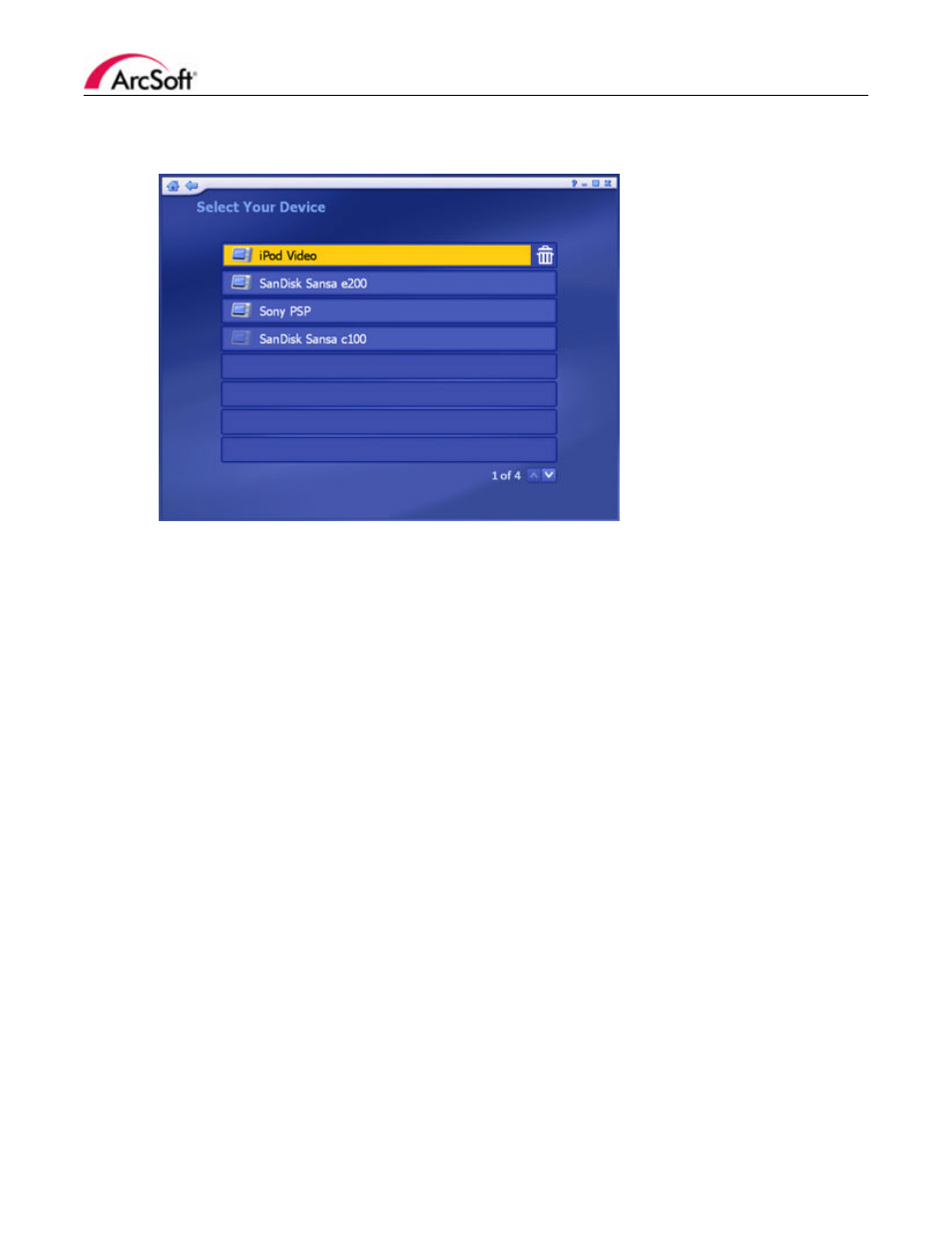 chiliGREEN ArcSoft TotalMedia 3.5 User Manual | Page 60 / 73