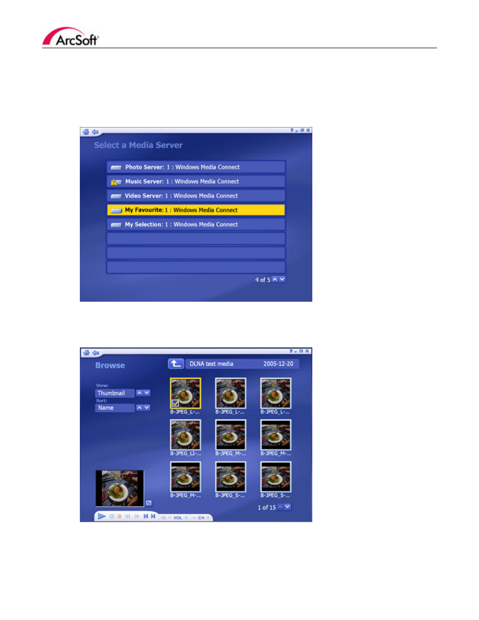 Share module | chiliGREEN ArcSoft TotalMedia 3.5 User Manual | Page 61 / 73