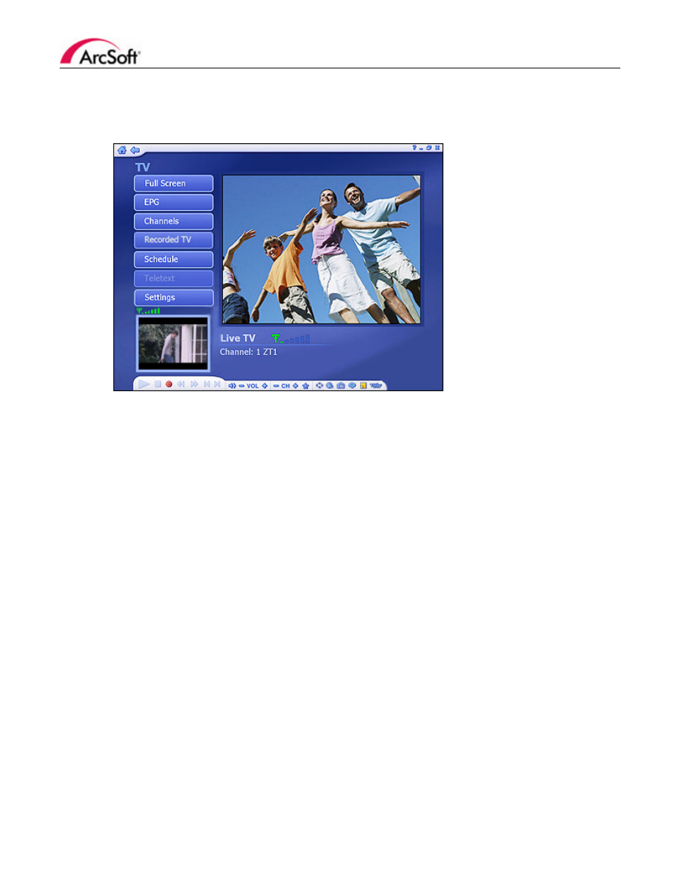 Tv module | chiliGREEN ArcSoft TotalMedia 3.5 User Manual | Page 8 / 73