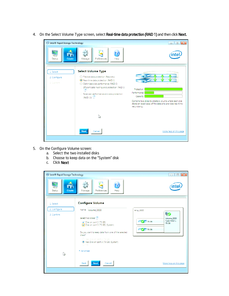 chiliGREEN Home Server: Intel Rapid Storage Technology User Manual | Page 31 / 36