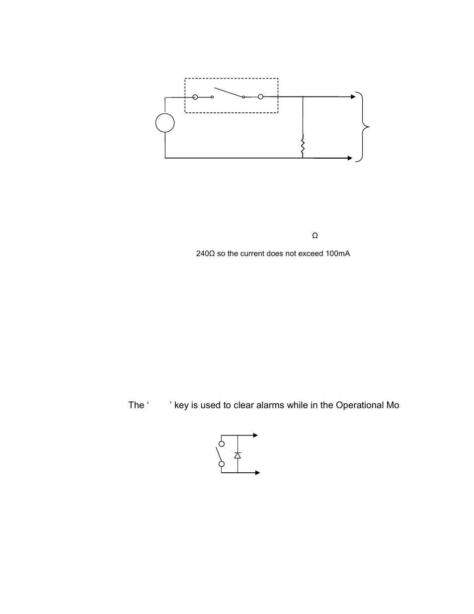 3 alarm, Alarm -8, Figure 5 | Pulse switch closure -8, Figure 6, Alarm switch closure -8 | CiDRA SONARtrac PW VF-100 User Manual | Page 102 / 272
