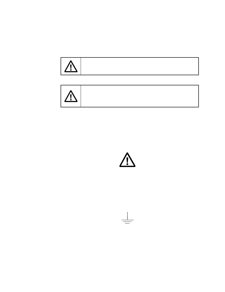 2 safety precautions, 3 definitions of symbols, 1 general warning or caution | 2 grounding, Safety precautions -2, Definitions of symbols -2, General warning or caution -2, Grounding -2, Figure 1, General warning or caution symbol -2 | CiDRA SONARtrac PW VF-100 User Manual | Page 12 / 272