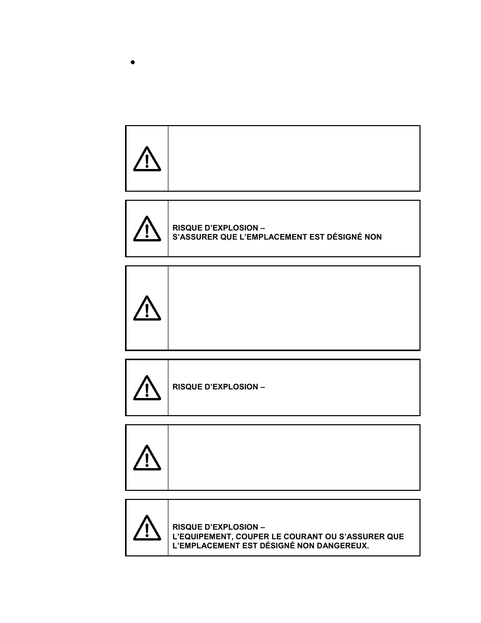 Warning, Avertissement | CiDRA SONARtrac PW VF-100 User Manual | Page 15 / 272