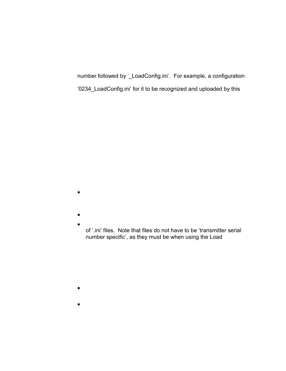 4 load configuration, 5 advanced functions, 1 system config | 2 raw data, Load configuration -7, Advanced functions -7, System config -7, Raw data -7 | CiDRA SONARtrac PW VF-100 User Manual | Page 201 / 272